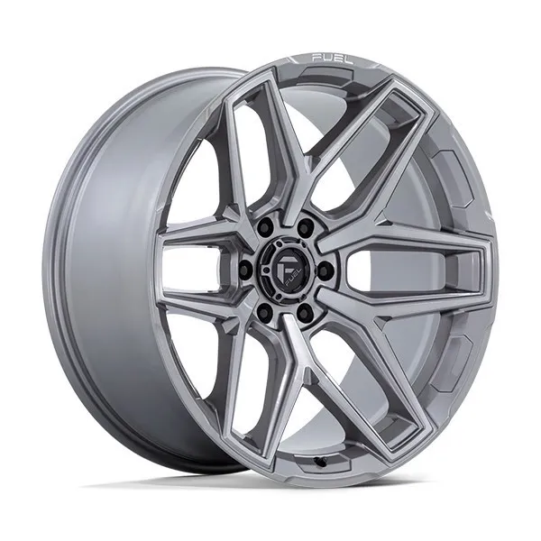FUEL FLUX 20X9 6/139.7 20P PLATINUM SILVER